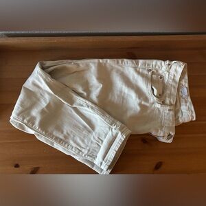 GAP Girlfriend Jeans in Stone Color